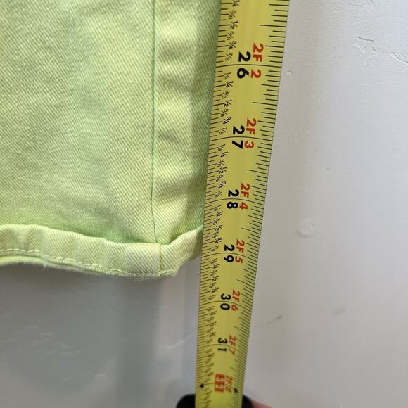 KanCan Signature 90s Straight Cargo Stretch Neon Pants Size 26 - Picture 10 of 10